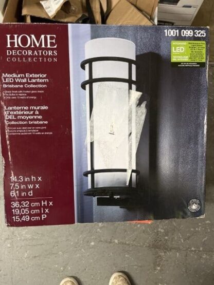 Home Decorators Medium Exterior Wall Lantern