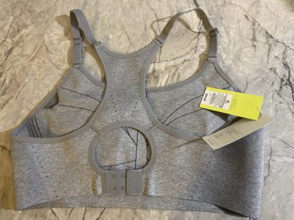 All In Motion Gray Seamless Bonded Bra XL