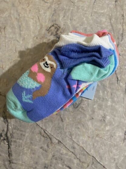 Girls No Show Socks 7 Pairs Size M