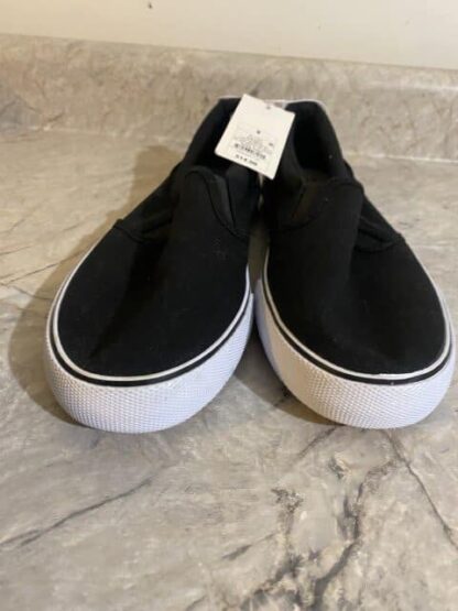 Black Slip On Shoes Size 9