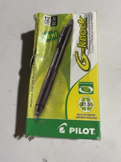 Pilot G Knock Black Pen