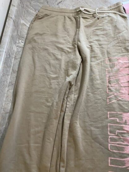 Womans Pink Floyd Tan Pants XXL