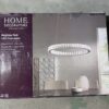 Home Decorators 24 in. Chrome Integrated LED Pendant with Clear Crystals - Image 9