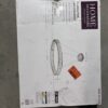 Home Decorators 24 in. Chrome Integrated LED Pendant with Clear Crystals - Image 3