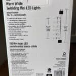 Home Accents 100 Warm White Twinkling Mini LED Lights