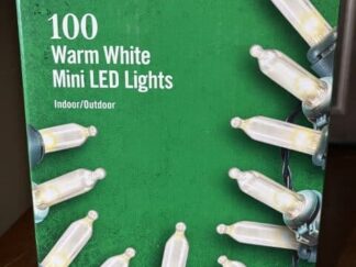 Home Accents 100 Warm White Twinkling Mini LED Lights