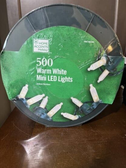 Home Accents 500 Warm White Mini LED Lights