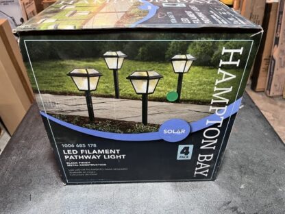 Hampton Bay LED Filament Pathway Light 4 Pack