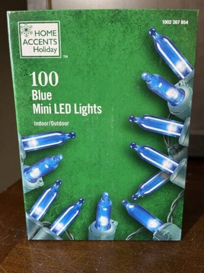 Home Accents 100 Blue Mini LED Lights