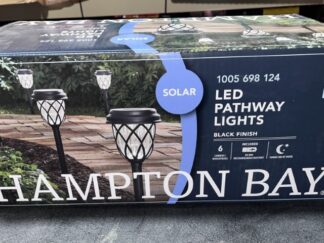 Hampton Bay Dauphin LED Pathway Lights 10 Pack