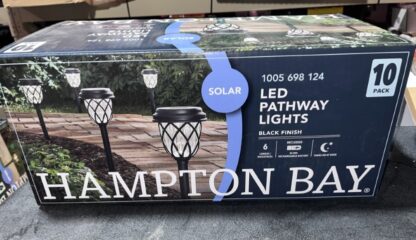 Hampton Bay Dauphin LED Pathway Lights 10 Pack