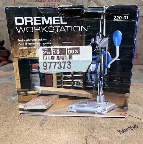 Dremel 220-01 Workstation Drill Press – Rotary Tool Holder & Flex Shaft Tool Stand – Adjustable Depth - Image 2