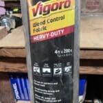 Vigoro Heavy Duty Weed Control Fabric 4ftx200ft