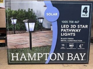 Hampton Bay LED 3D Star Pathway Lights