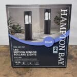 Hampton Bay Bollard Lights LED Motion Sensor 2 Pac