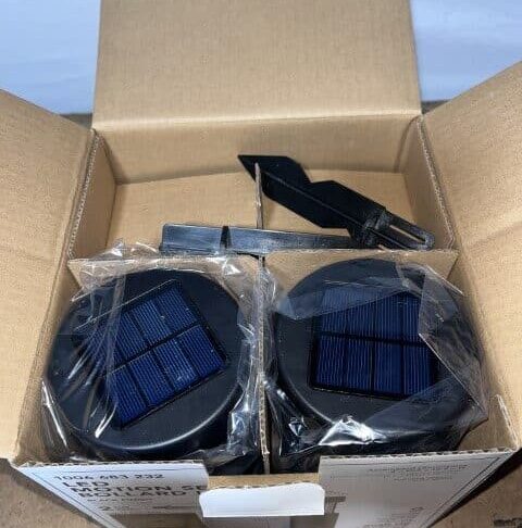 Hampton Bay LED Motion Sensor Bollard Lights 2 Pack