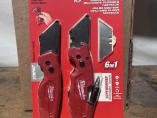 Milwaukee Fastback Folding Utility Knife Set 2 Pack