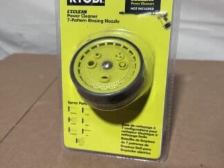 Ryobi EZ Clean power cleaner 7 pattern nozzle