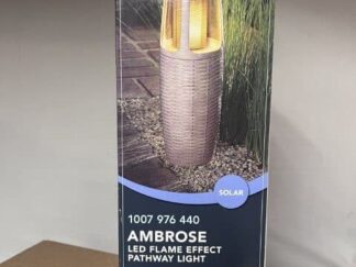 Hampton Bay Ambrose LED Flame Effect Pathway Light