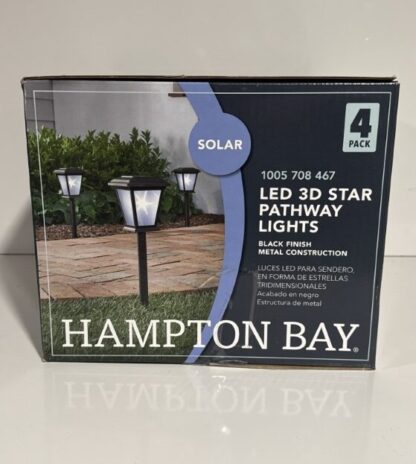 Hampton Bay LED 3D Star Pathway Lights