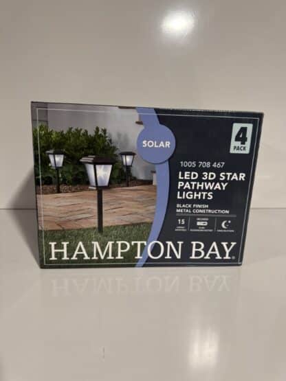 Hampton Bay LED 3D Star Pathway Lights - Image 6