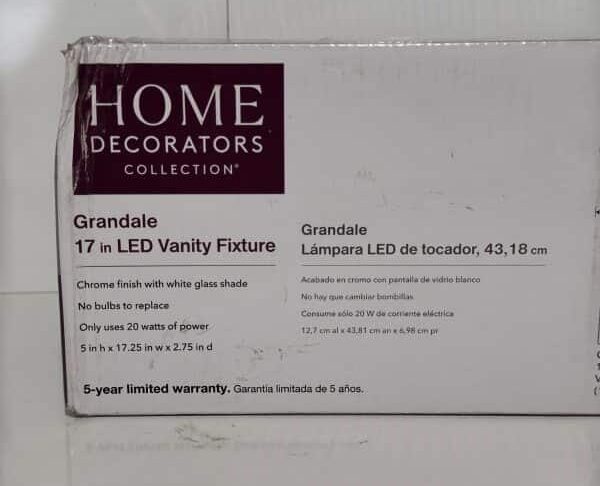 Home Decorators Grandale 17 Inch LED Vanity Light - Image 5