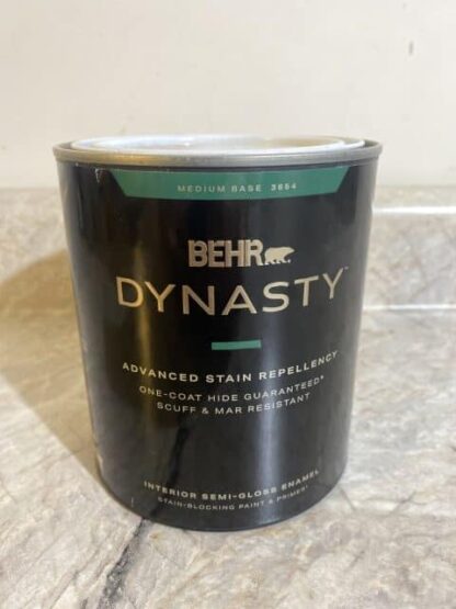 Behr Dynasty 1 qt Medium Base Semi-Gloss Enamel 3654