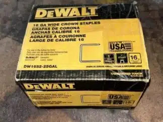 Dewalt 1 inch 16-Gauge Galvanized