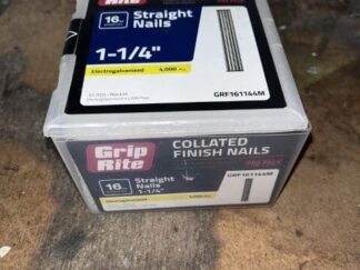 Grip-Rite 1-1/4 inch 16-Gauge Straight Finish Nails