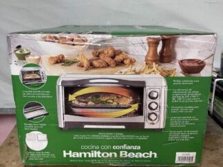 Hamilton Beach Sure Crisp 1400 W Stainless Steel Toaster Oven with Air Fry