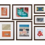 StyleWell Set of 7 black gallery wall frame