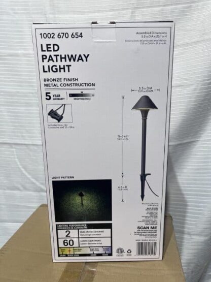 Hampton Bay Low Voltage LED Pathway Light Bronze - Image 3