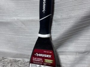 Husky 3 inch Stainless Steel Flat Paint Scraper Extendable