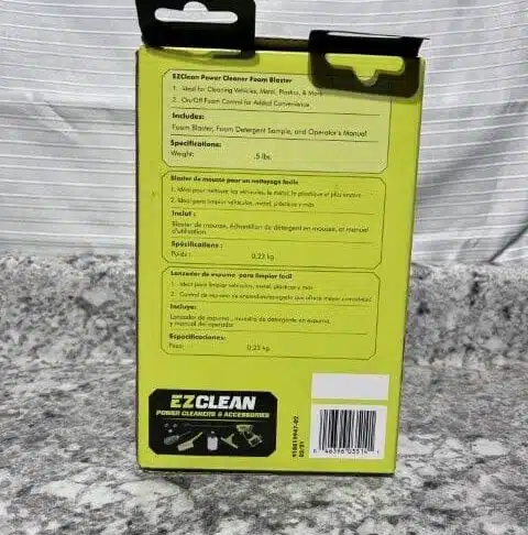 Ryobi EzClean Power Cleaner Foam Blaster - Image 6