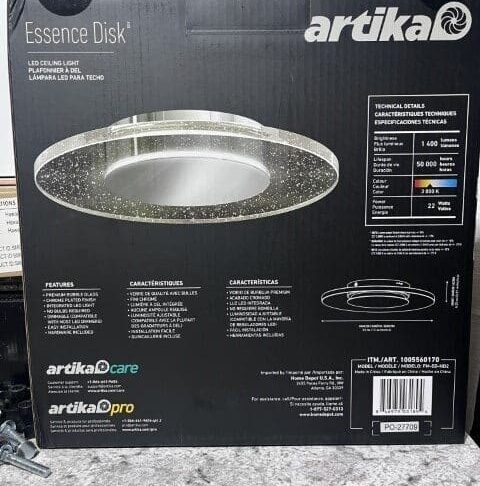 Artika Essence Disk LED Light - Image 4