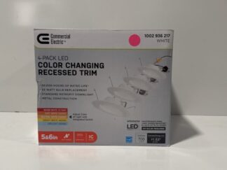 Color Changing Recessed Trim 4 Pack LED