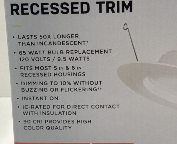 Color Changing Recessed Trim 4 Pack LED - Image 5