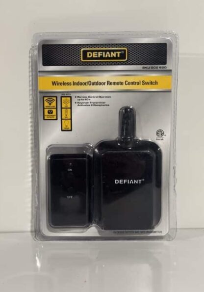 Defiant Wireless remote control switch