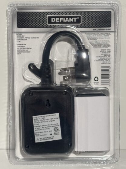 Defiant Wireless remote control switch - Image 2