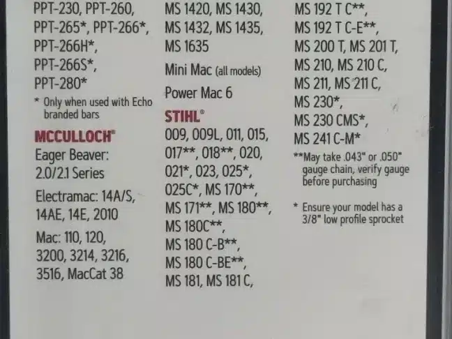Oregon S44 AdvanceCut Saw Chain for 12 in. Bar - Image 2
