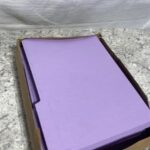 Smead File Folders 1/3 Cut Reinforced Top Tab Letter Lavender 100/Box 12434