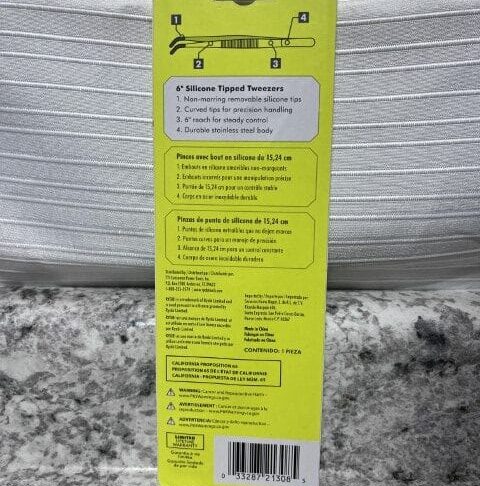 Ryobi silicone tipped tweezers 6"  - Image 2
