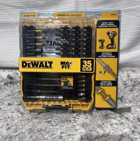 DeWalt Maxfit Impact-Ready Bit Kit (35-Piece) with Storage Case — Built to Last - Image 2