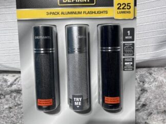 Defiant 3 Pack Aluminum Flash Lights