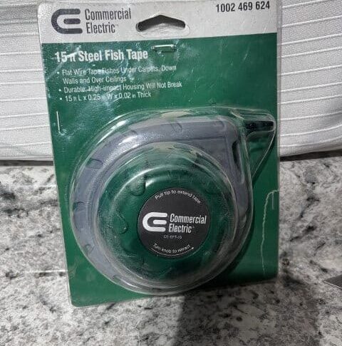 Commercial Electric 15 Ft Steel Fish Tape - Image 2