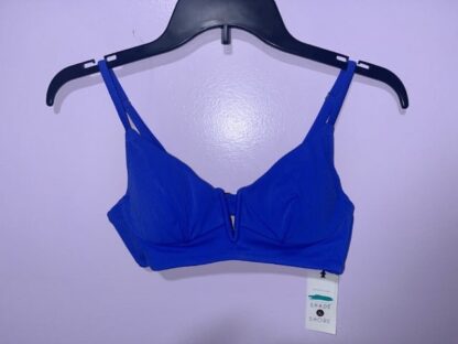 Shade & Shore Blue Bikini Top Size 32B