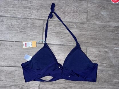 IMG 2761 Kona Sol Blue Open Cross Bikini Top Size XL