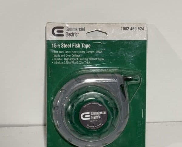 Commercial Electric 15 Ft Steel Fish Tape