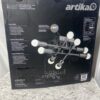 Artika Aristo 8 Light LED Modern Black Flush Mount Ceiling Fixture - Image 3