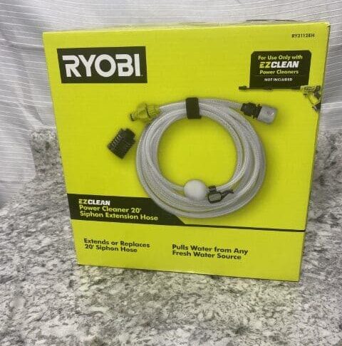 RYOBI EZClean Power Cleaner 20 ft. Pressure Washer Hose